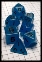 Dice : Dice - Dice Sets - Chinese Dice Blue Glow in the Dark - eBay Nov 2015